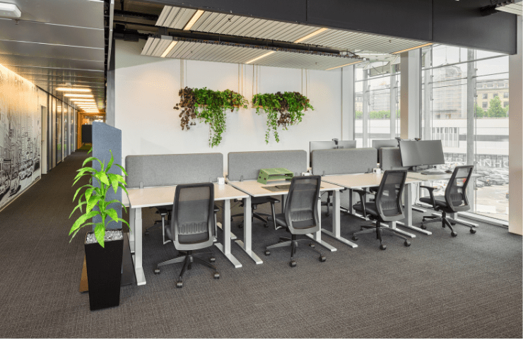 zentroom Coworking Open Space mit modernem Einrichtungskonzept