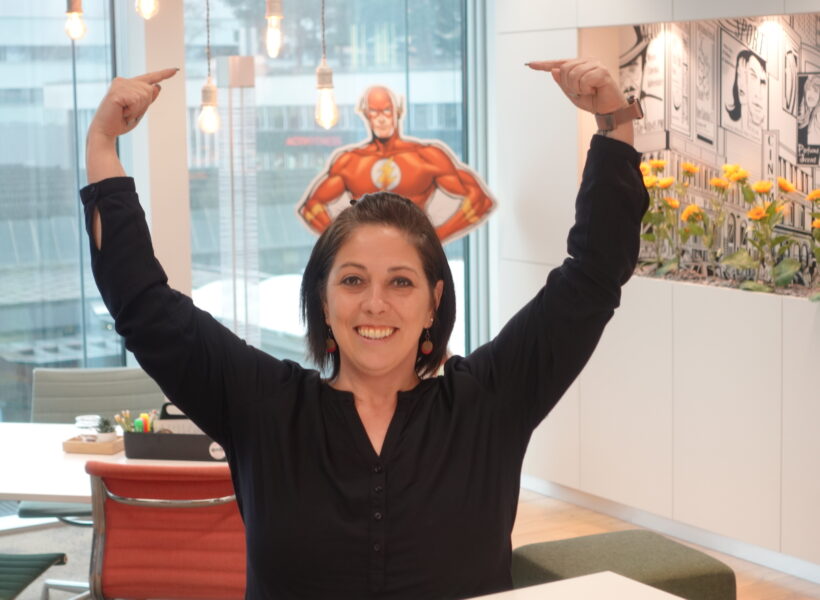 Tanja Bender - Mitbetreiberin vom Coworking Space zentroom in Bern