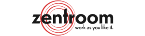 zentroom Logo – Coworking Space im Bahnhof Bern